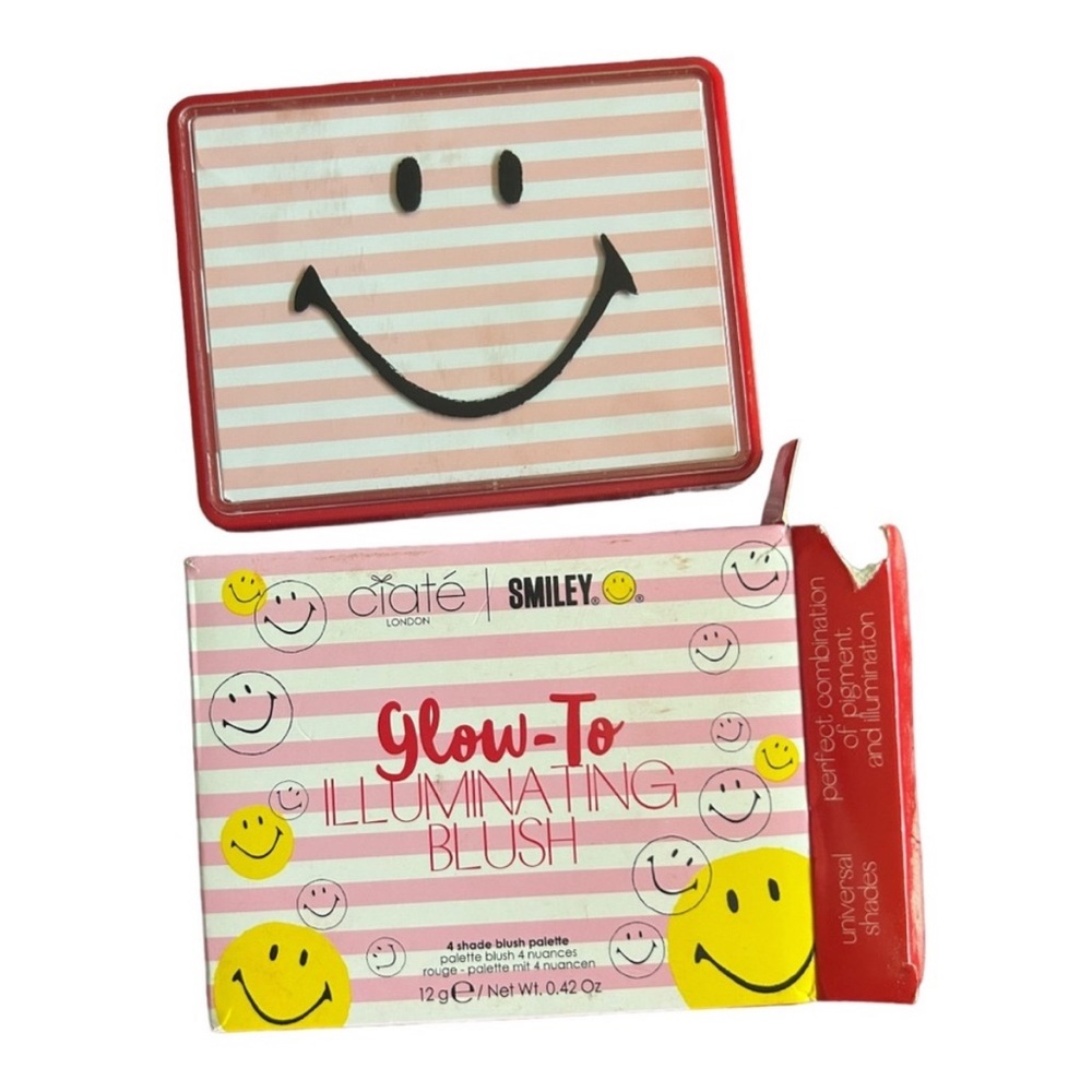 Ciate London - Illuminating Blush Palette ( Defect cracked highlighter)